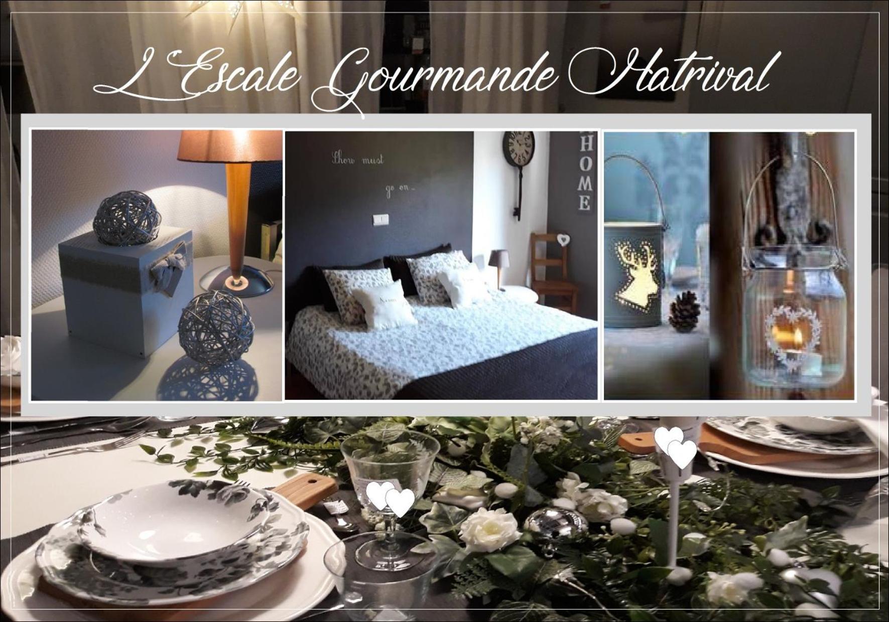 Villa L'Escale Gourmande Hatrival Esterno foto